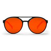 RICKARD BLACK WITH RED LENS