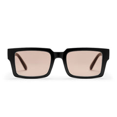 STELLAR BLACK WITH LIGHT ORANGE LENS
