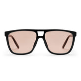 SILJAN BLACK WITH BROWN LENS