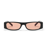 SIGRID BLACK WITH ORANGE LENS