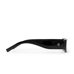 SIGRID BLACK WITH ORANGE LENS