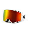 FIJI WHITE WITH RED MIRROR