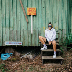 LUCA WHITE WITH BLUE MIRROR