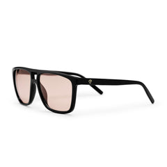 SILJAN BLACK WITH BROWN LENS