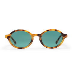 MARLENE LEOPARD WITH TURQUOISE LENS